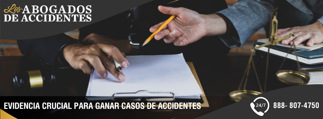 Evidencia para Ganar Casos de Accidentes